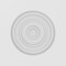 Ekena Millwork Standard Sedgwick Bullseye Rosette with Square Edge, 5"W x 5"H x 3/4"P ROSP050X050X075SDG02 - alternate 4